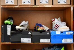 Two pairs of as new Adidas trainers, Sense Bounce + Street (UK 6) and Top Ten (UK 9) together with