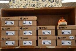 Ten pairs of as new Status Made In Spain shoes (All 37, 38).