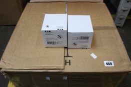 A large quantity of boxed as new Eaton fire alarm sounders (ROLP/SV/W/D, 540504FULL-0410X,