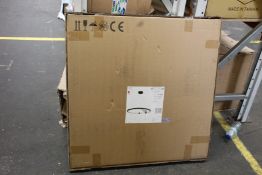 A boxed as new SLV Lighting One 80 LED pendant in Matt Black (Item No. 1002911, EAN: