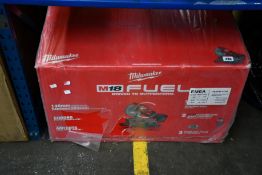A boxed as new Milwaukee M18 Fuel Sliding Mitre Saw (FMS254-0).