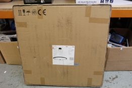 A boxed as new SLV Lighting One 80 LED pendant in Matt Black (Item No. 1002911, EAN: