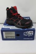 A pair of as new Haix Black Eagle Safety 40.1 boots (UK 6.5).