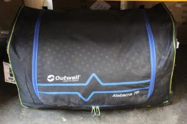 A pre-owned Outwell Alabama 7P tent (Item maybe incomplete, viewing advised).