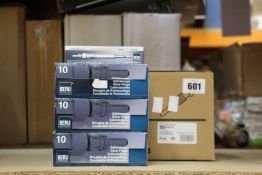 Eleven packs of BERU GE102 glow plugs (Packs of 10, 130 total glow plugs, EAN: 4014427095736).