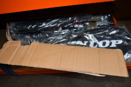 Eleven packs of two as new Dunlop Biotec X-Silver Squash Rackets (Each with 3 balls).