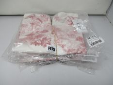 Three women's as new Ted Baker cropped denim PFD T-shirts with raw edge (All size 2).