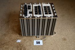 A pre-owned Westermo Redfox Industrial Router Switch (Sold as seen).