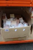 A large quantity of The Natural Deodorant Co clean deodorant balm (55g per box, approximately 50