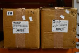 Four boxes of Crompton light tee 12