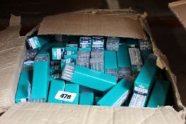 A large quantity of as new Heller 211819 HSS Drill Bits 7 mm (L109 mm rolled DIN 338 cylinder shank,