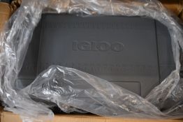 An Igloo BMX 72 Heavy Duty Cool Box.