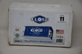 A boxed as new Cloud Microphones Cloudlifter CL-1 Mic Activator.