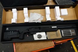 A boxed as new Tokyo Marui M40A5 Bolt Action Sniper Rifle - NO.12 Black Stock - Air Rifle (Over