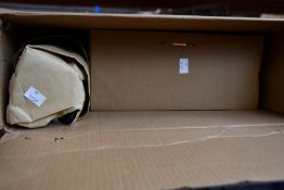 A boxed Roadster Pearl Drum Throne D - 1000 (Box unsealed and damaged, contents as new).