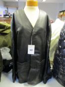 An as new Cos leather jacket (42R - RRP £250).