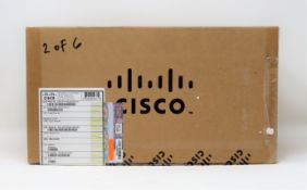 A boxed as new Cisco Aironet Dual-Band MIMO Wall-Mounted Omnidirectional Antenna (M/N: AIR-