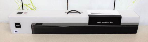 COLLECTION ONLY: A boxed as new Bose Smart Soundbar 900 in Black (Box sealed).
