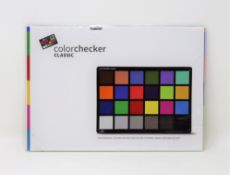 Four as new Calibrite ColorChecker Classic (Packaging sealed).