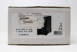 A boxed as new ELC ALR3206T Programmable Bench Power Supply (Box sealed).