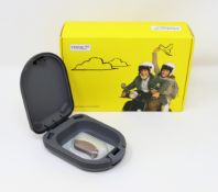 Two boxed as new Interton Ready 2 RD280-DW Wireless Hearing Aids in Brown (Individually boxed,