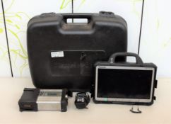 COLLECTION ONLY: A pre-owned Mercedes Benz Xentry Kit 2 including Mercedes Benz Xentry Tab 2
