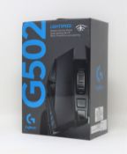 A boxed as new Logitech G502 Lightspeed Wireless Gaming Mouse (Box sealed).