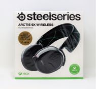 A boxed as new SteelSeries Arctis 9X Wireless Gaming Headset for Xbox (Box sealed).