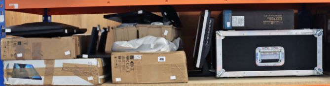 COLLECTION ONLY: A quantity of assorted as new and pre-owned monitors (Some faulty/damaged. Sold