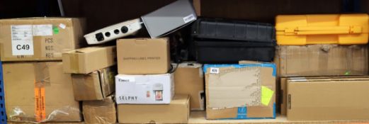 COLLECTION ONLY: A quantity of assorted as new and pre-owned electrical items (All items sold as