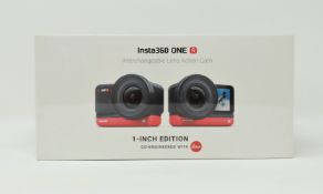 A boxed as new Insta360 One R 1-inch Edition Action Camera (Box sealed).