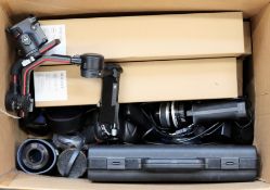 COLLECTION ONLY: A quantity of digital and analogue cameras, lenses and related items (All items