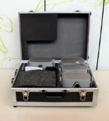 COLLECTION ONLY: Four pre-owned MI Oculus VR Headsets with four controllers in a foam lined flight