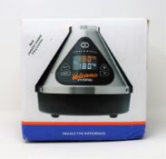 A boxed as new Storz & Bickel Volcano Hybrid Vaporizer in Stainless Steel (Box opened, damage to box