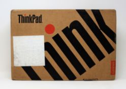 A boxed as new Lenovo ThinkPad T14 Gen 2 laptop with 14