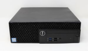 A pre-owned Dell OptiPlex 3050 SFF desktop PC with Intel Core i3-6100 CPU, 8GB RAM and 240GB SSD