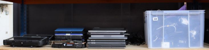 COLLECTION ONLY: A quantity of assorted pre-owned laptops sold for parts (Most with drives