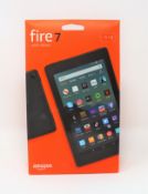 A boxed as new Amazon Fire 7 16GB in Black (Box sealed).