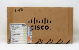 A boxed as new Cisco Aironet Dual-Band MIMO Wall-Mounted Omnidirectional Antenna (M/N: AIR-