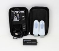 A pre-owned Ekahau Spectrum Analyzer Model III, two Ekahau NIC-300 USB Wi-Fi Adapter's, a 6 Port USB