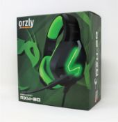 Twenty boxed as new Orzly Hornet RXH-20 Gaming Headsets in White (Boxes sealed, some boxes