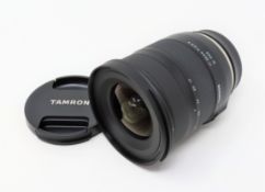 A boxed as new Tamron 17-35mm f2.8-4 DI OSD Lens for Canon.