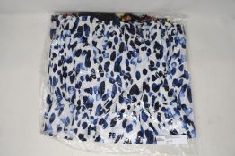 An as new Athena Procopiou Mediterraneo Leo short pompom dress in silk (One size).