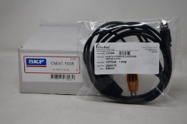 A boxed as new SKF Microlog CMAC 5095 USB Communication/Power Splitter Cables (Inner packaging