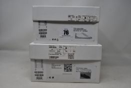 Two pairs of as new Cos sneakers (EU 38).