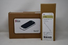 A boxed as new Masimo Rad-67 Handheld Pulse CO-Oximeter and a boxed as new Masimo Rainbow Super