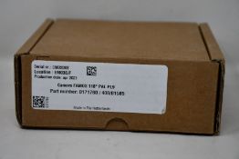 A boxed as new ORLACO camera FAMOS 118 degrees PAL PL9 (P/N: 0171760 / 400/B1585).