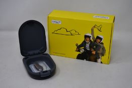 Two boxed as new Interton Ready 2 RD280-DW Wireless Hearing Aids in Brown (Individually boxed,