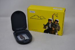 Two boxed as new Interton Ready 2 RD280-DW Wireless Hearing Aids in Brown (Individually boxed,