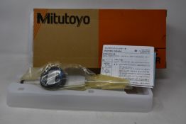 A boxed as new Mitutoyo 543-491B digimatic indicator (PN: ID-C150MXB, EAN: 4946368586779).